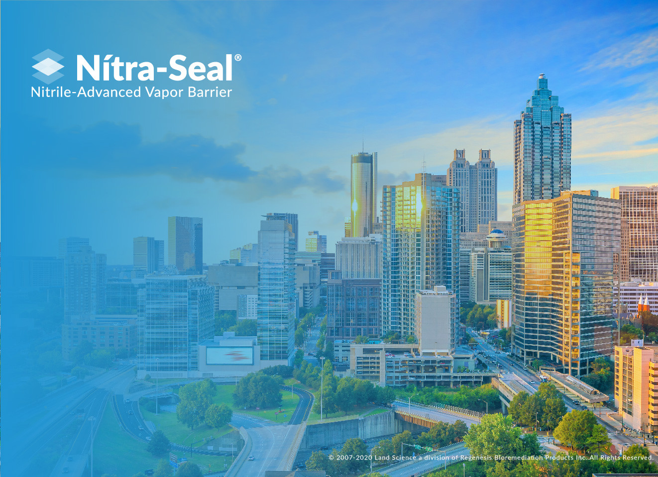 Nitra-Seal Applied at Major Office Complex in Midtown Atlanta