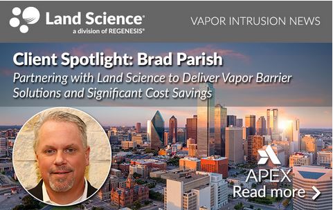 Brad Parish, P.G., Senior Hydrogeologist with Apex Companies LLC