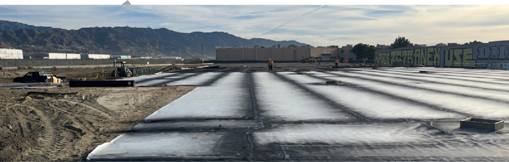 case study page cover image: MonoShield Installed at Industrial Warehouse in San Fernando Valley