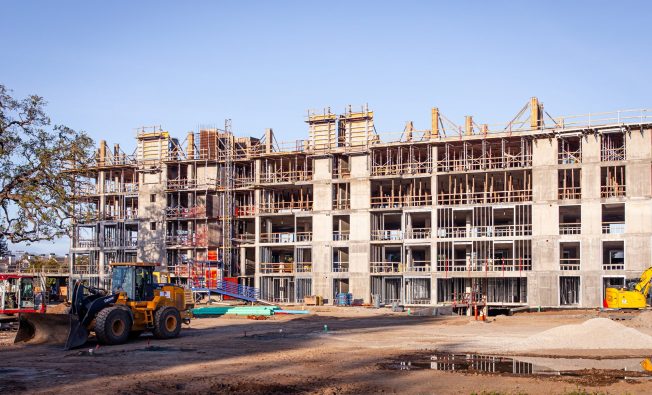 Sunnyvale,,Ca,Us,-,March,21,,2025:,Construction,Site,Of